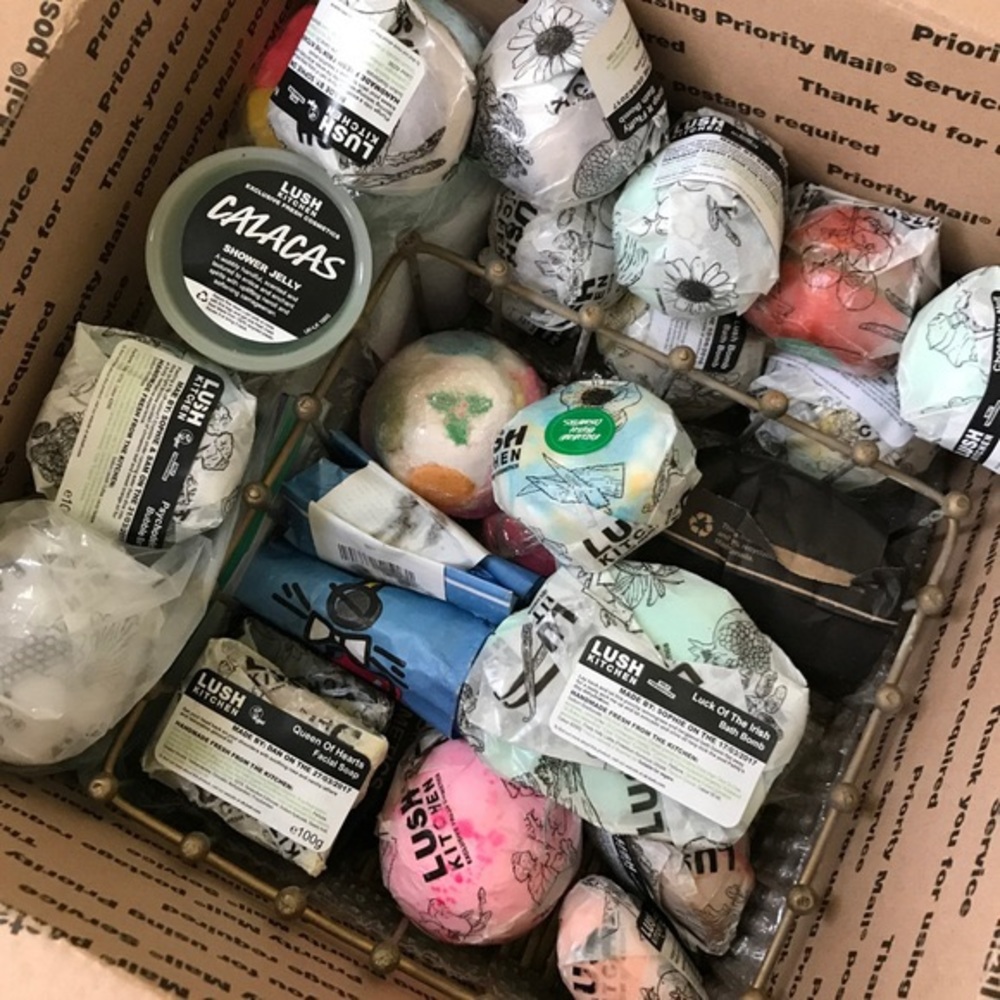 LUSH COSMETICS BOX!!! $$48$$ VALUE